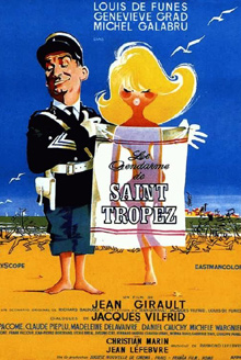 affiche film le gendarme de saint tropez affiche le gandarme de saint tropez