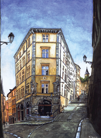 peinture vieux lyon