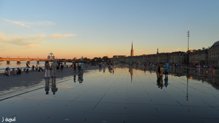 coucher de soleil bordeaux