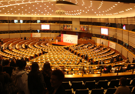 hémicycle de bruxelles