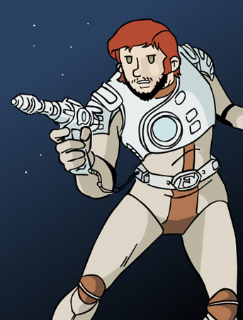 dessin capitaine flam