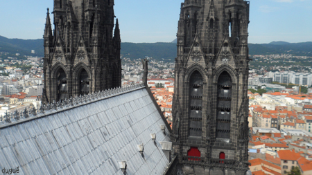 cathedrale clermont ferrand vue cathedrale clermont ferrand