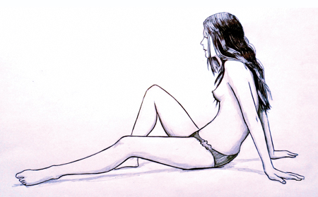 dessin amour portrait poème