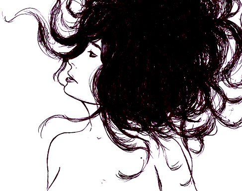 croquis stylo