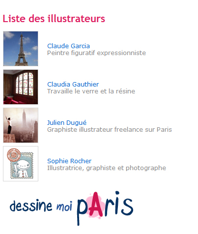 dessine moi paris illustrateurs paris