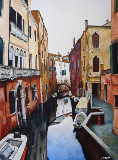 venise peinture aquarelle aquarelle venise