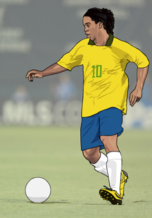 ronaldinho football wales