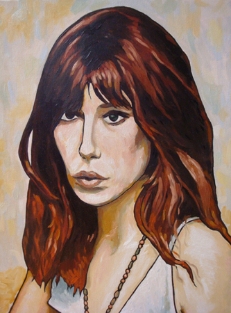 jane birkin portrait