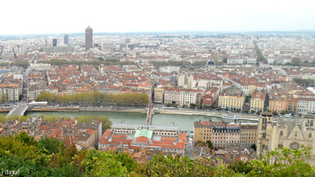 lyon depuis fourviere