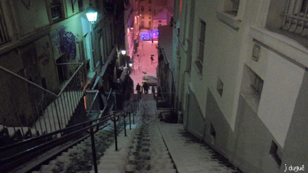 escaliers montmartre aujourd'hui