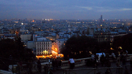 montmartre nuit