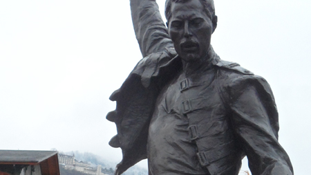 freddie mercury montreux statue de freddie mercury