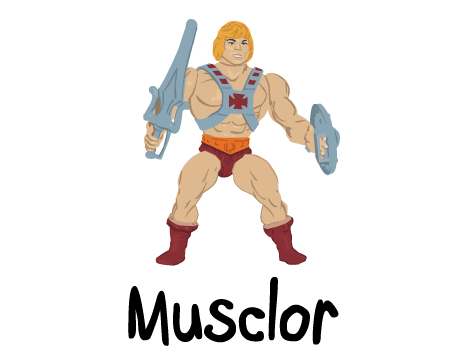 musclor annees 80 jouet musclor