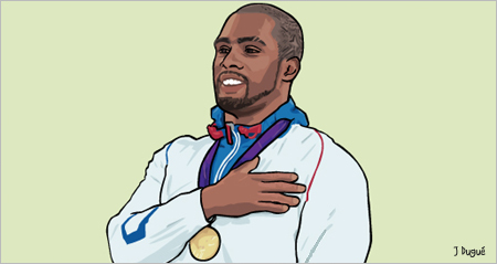 teddy riner medaille or olympique teddy riner champion olympique