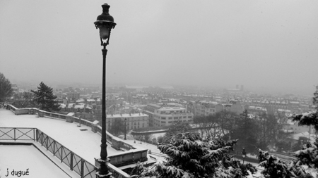 paris neige