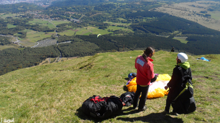 parapente puy de dome