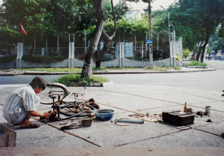 vélo réparateur