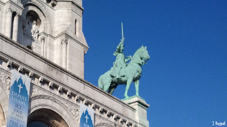 statue jeanne d arc montmartre