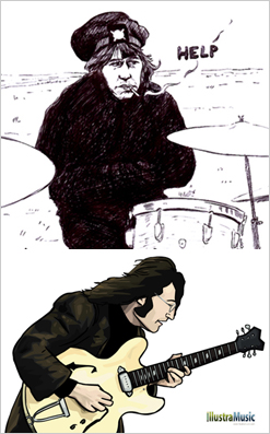 beatles illustrations