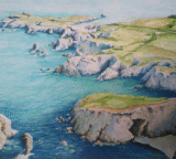 aquarelle pointe des poulains