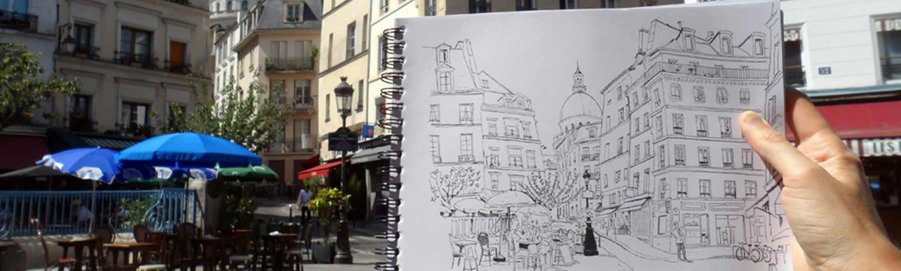 croquis paris