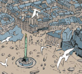 illustration paris bastille