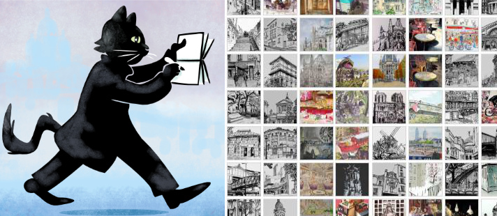 illustreurs paris dessin paris