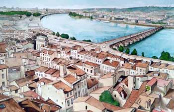 dessin bordeaux