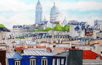 dessin montmartre